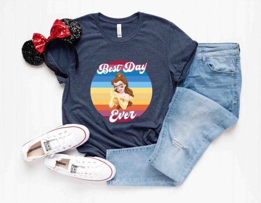 Belle Best Day Ever Shirt, Disney Princess Belle Shirt, Princess Belle Shirt, Beauty and Beast Shirt, Disneyland Shirt