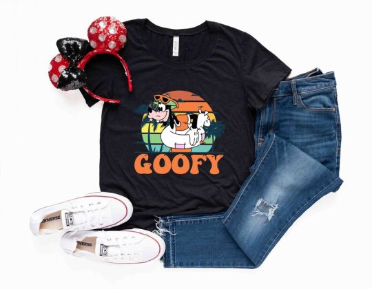 Disney Goofy Summer Shirt, Goofy Surf Shirt, Disney Beach Shirt, Disney Family Vacation Shirt, Disney Couple Shirt