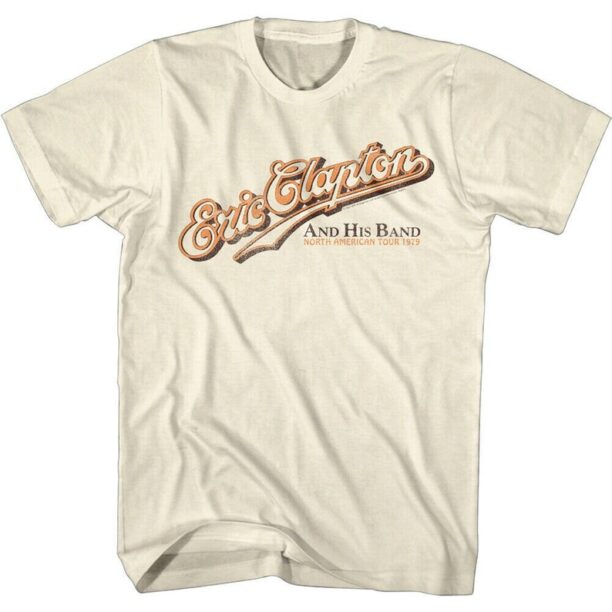 ERIC CLAPTON T-Shirt North American Concert Tour '79 Tees