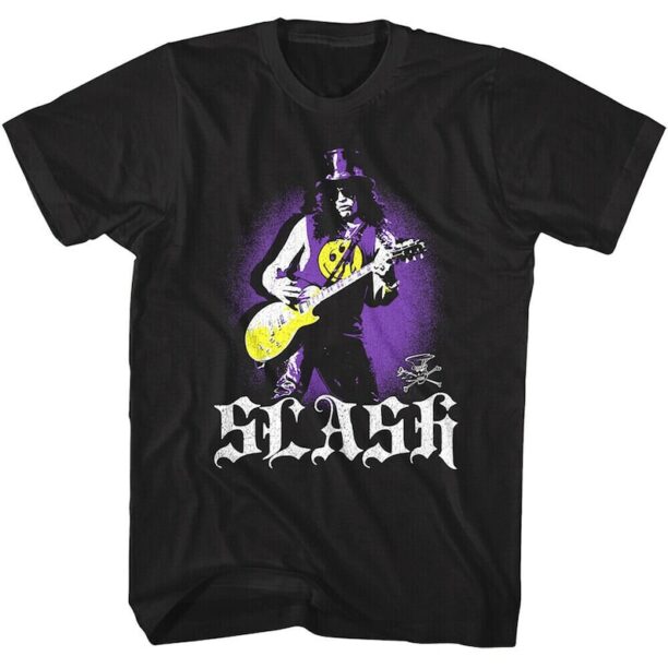 SLASH T-Shirt Guitar Shredding Concert Big and Tall Shirts