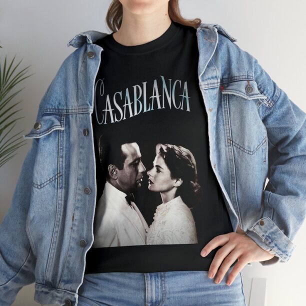 Casablanca Movie Tshirt, Casablanca 1942 Movie Shirt, Casablanca Graphic Tshirt, Vintage Movies Tshirt