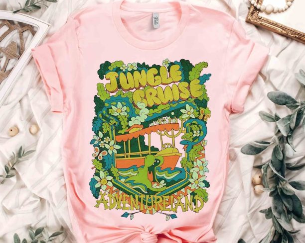 Retro Disney Jungle Cruise Animals Adventureland Shirt