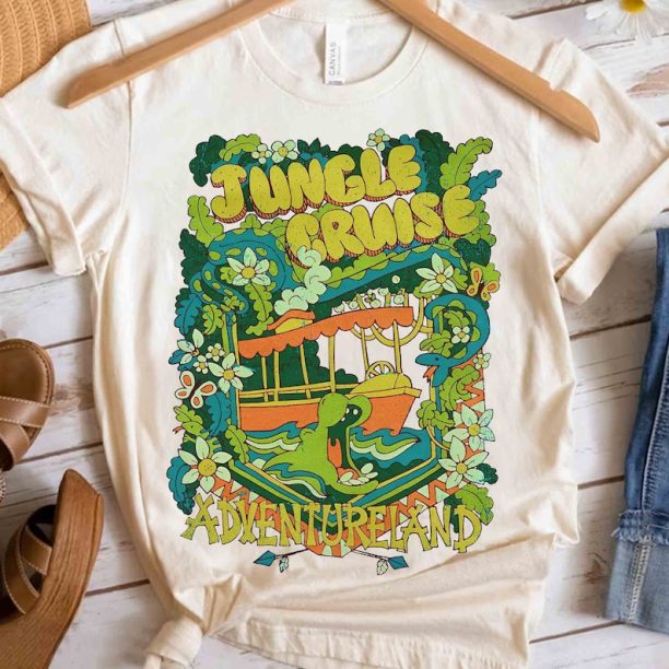 Retro Disney Jungle Cruise Animals Adventureland Shirt