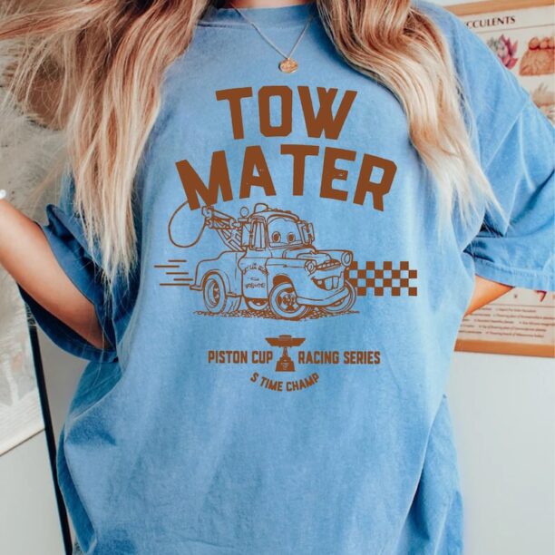 Tow Mater Shirt, Disney Cars Shirt, Disney Cars Shirt, Disney Pixar Shirt, Disney Trip Shirt, Comfort Colors Shirt.