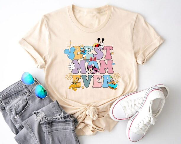 Disney Best Mom Ever Shirt, Disney Mom Shirt, Mothers Day Shirt, Mom Life Shirt, New Mom Shirt, Cool Mom Shirt