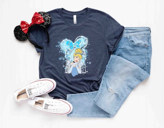 Disney Princess Cinderella Shirt, Cinderella Castle Shirt, Disney Princess Shirt, Cinderella T-Shirt