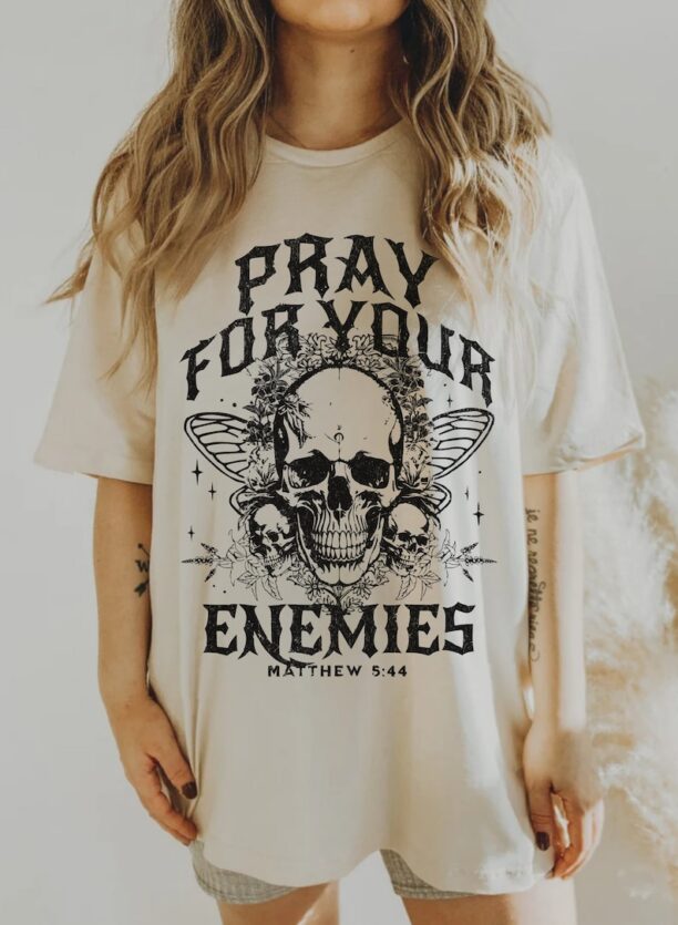 Christian Streetwear Vintage Bible Verse Tee Christian Merch Jesus is King Shirt Christian Clothes Made to Worship Shirt