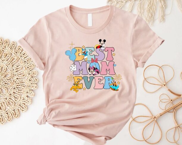 Disney Best Mom Ever Shirt, Disney Mom Shirt, Mothers Day Shirt, Mom Life Shirt, New Mom Shirt, Cool Mom Shirt