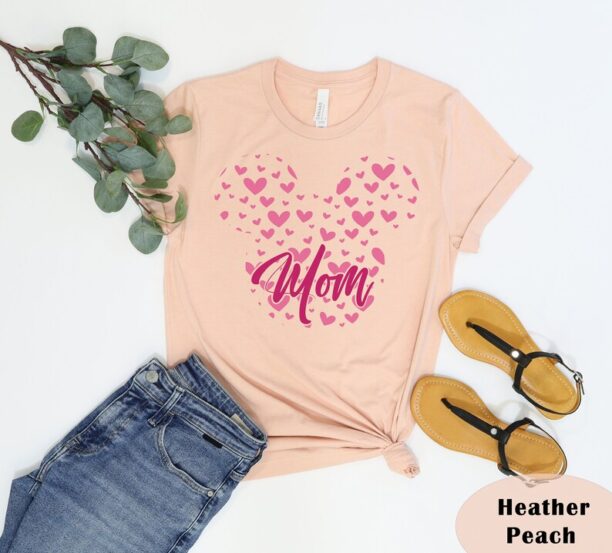 Minnie Ears Shirt, Mom Shirt, Disney Mom Shirt, Disney Mom Shirt, Minnie Mom Shirt, Disney Mom Gift, Minnie Mouse Shirt