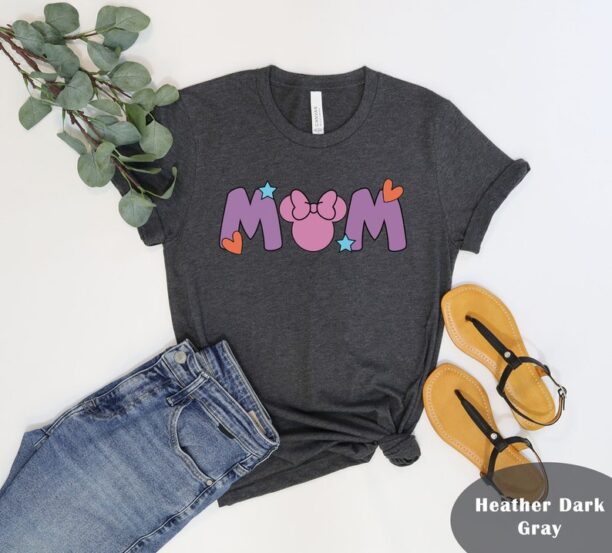 Minnie Mom Shirt, Minnie Mouse Shirt, Magical Mom Shirt, Gift for Mom, Mom Shirt, Disney Shirt, Disney Vacation Shirt