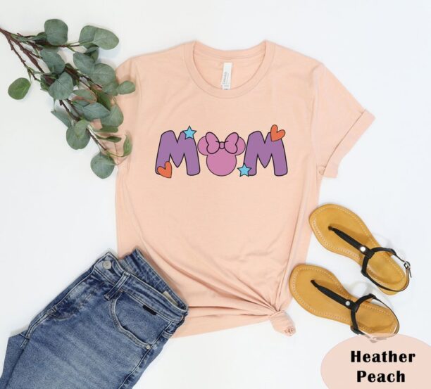 Minnie Mom Shirt, Minnie Mouse Shirt, Magical Mom Shirt, Gift for Mom, Mom Shirt, Disney Shirt, Disney Vacation Shirt