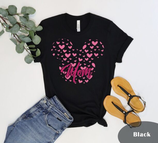 Minnie Ears Shirt, Mom Shirt, Disney Mom Shirt, Disney Mom Shirt, Minnie Mom Shirt, Disney Mom Gift, Minnie Mouse Shirt