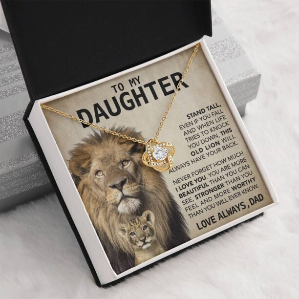 To My Daughter Necklace, Daughter Gift from Mom Dad, Birthday Gift for Daughter, Graduation Gift, Christmas Gift