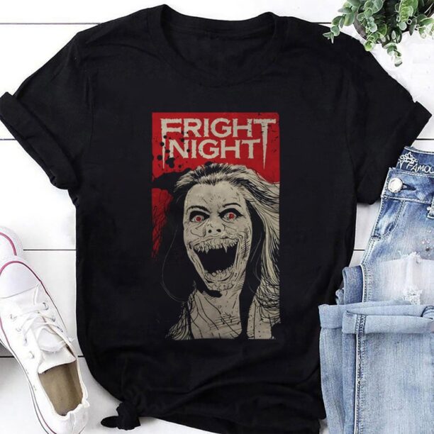 Fright Night 1985 Horror Movie Vintage Halloween T-Shirt, Fright Night Shirt, Vampire Shirt, Scary Movie Shirt