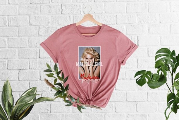 Madonna Material Girl Shirt, Madonna Lovers T-shirt, Vintage Madonna, 80s Party Tee, 80s Fashion