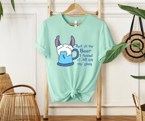 Stitch Shirt, Epcot Drinking shirt, Disney Drinking Tee, Food and Wine Stitch Shirt, Epcot Food and Wine