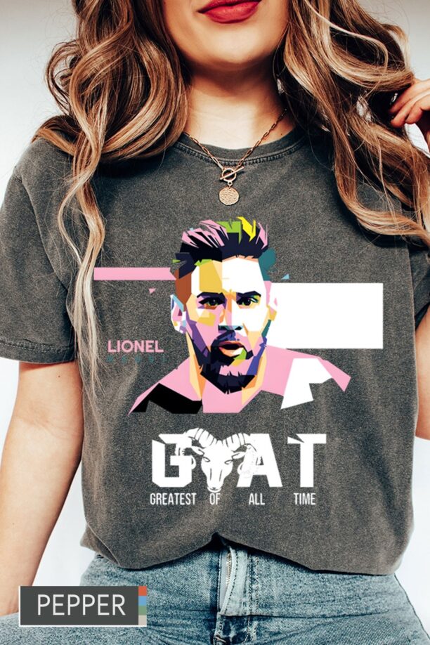 Greatest Of All Time Shirt - Goat Messi Shirt - Cool Messi Shirt - Lionel Shirt - Miami Lover Shirt - Gift For Messi