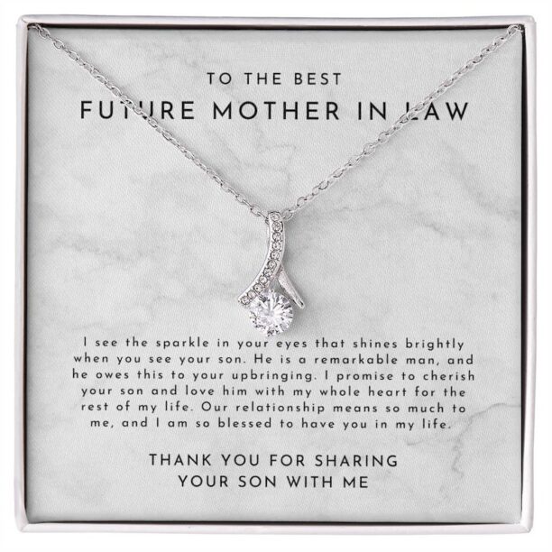 Mother in Law Necklace, Gift for Mother in Law, Gift for Future Mother in Law, Mother in Law Gift, To Mother in Law Gift