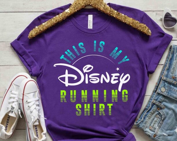 This Is My Disney Running Shirt Logo T-shirt, runDisney Half Marathon Weekend 2024 Tee