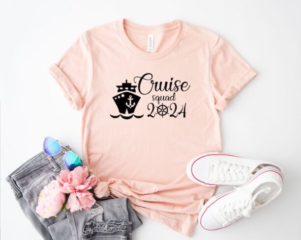 Cruise Squad 2024 Shirt, Custom Family Cruise Shirts, Cruise Squad Shirts, Family Matching Vacation Shirts