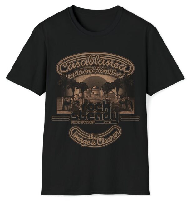 Kiss, Casablanca ,Rock Steady Unisex Softstyle T-Shirt