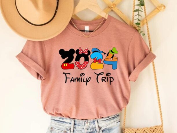 2024 Family Trip Shirt, Disney Family Trip Shirt, Family Trip 2024 Shirt, Disney Trip Shirt, Disney Family Shirt