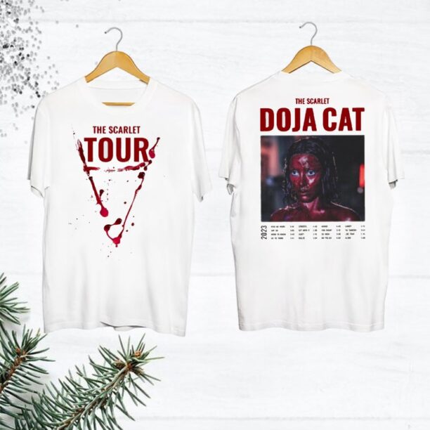 Doja Cat Tour 2023 Shirt, Doja Cat The Scarlet Tour Shirt, Doja Cat Fan Gift Shirt, Doja Cat Merch