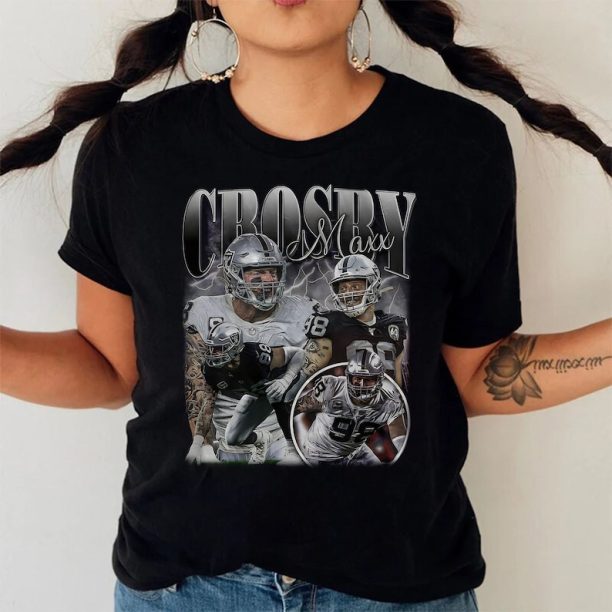 Vintage Maxx Crosby shirt, Football shirt, Classic 90s Graphic Tee, Unisex, Vintage Bootleg, Gift, Retro