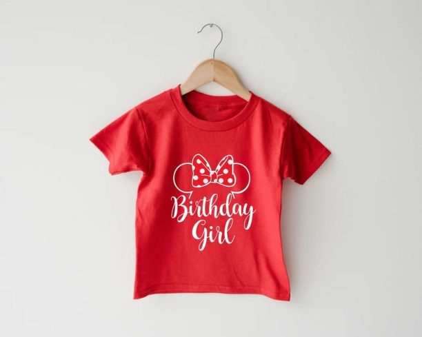 Minnie Mouse Birthday Girl Shirt,Disney Birthday Party,Toddler Girl,Birthday Gift,Birthday Princess,Baby Onesie