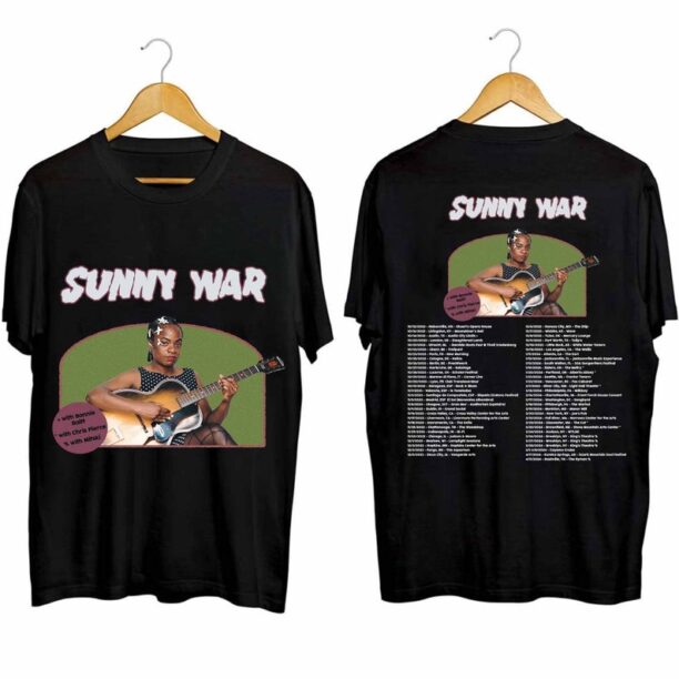 Sunny War 2024 North American Tour Shirt, Sunny War Fan Shirt, Sunny War 2024 Concert Shirt, Sunny War Shirt