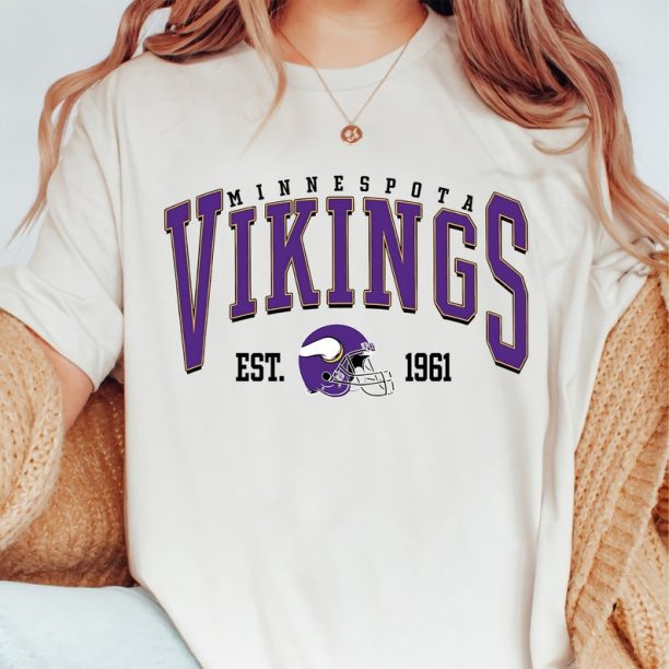 Minnesota Football Sweatshirt, Retro Minnesota T-Shirt, Viking Football Shirt, Minnesota Fan Gift