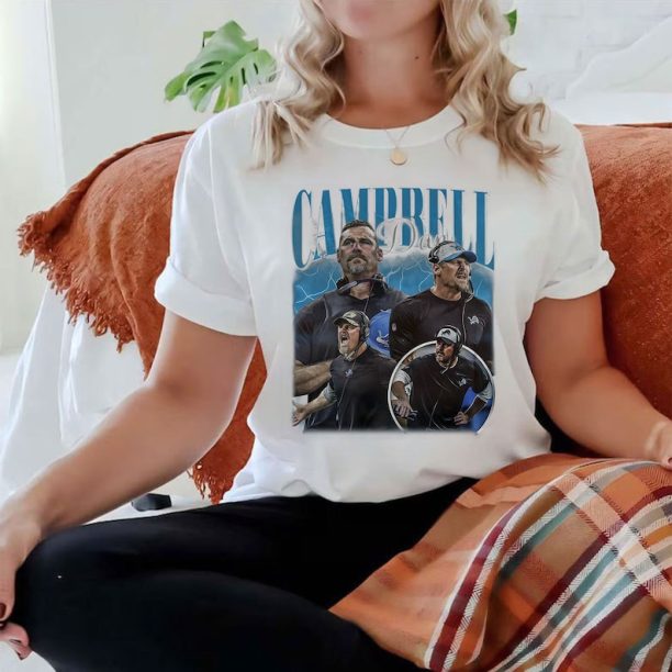 Vintage Dan Campbell shirt, Football shirt, Classic 90s Graphic Tees, Unisex, Vintage Bootleg, Gift, Retro