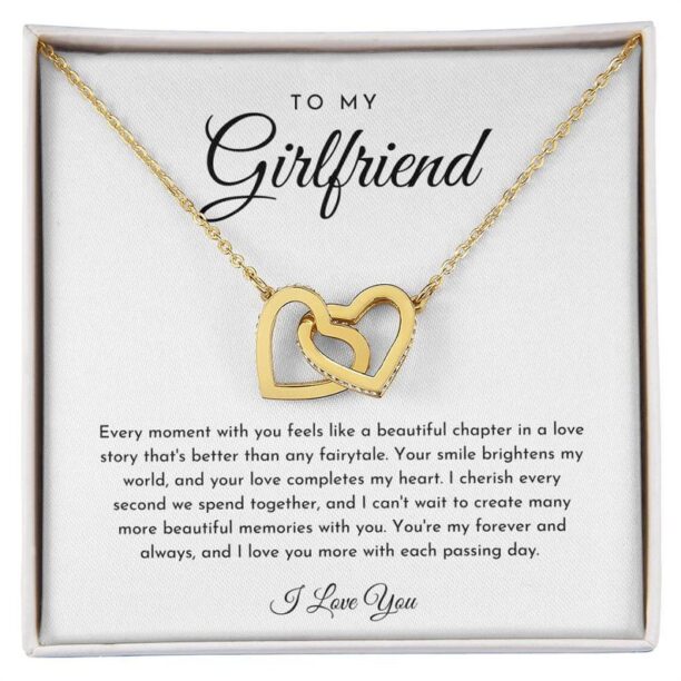 To My Girlfriend Gift, Girlfriend Necklace, Gift For Girlfriend, Girlfriend Birthday Gift