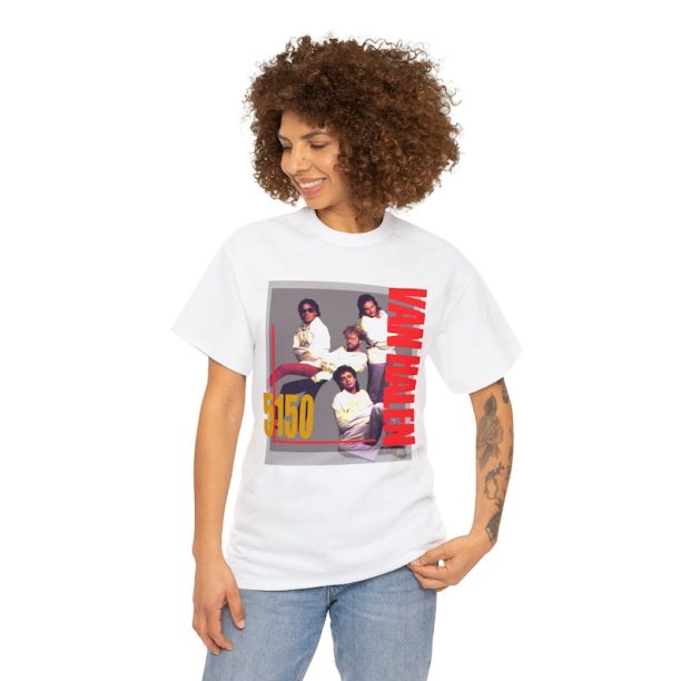 Bill and Ted's Adventure Van Halen Worn Movie Replica T Shirt, Van halen Shirt, Unisex Shirt