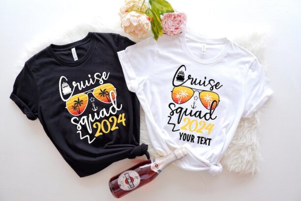 Custom Cruise Squad 2024 Shirt, Family Matching Vacation Shirts, Cruise Squad 2024 Shirt, Cruise Squad Shirts