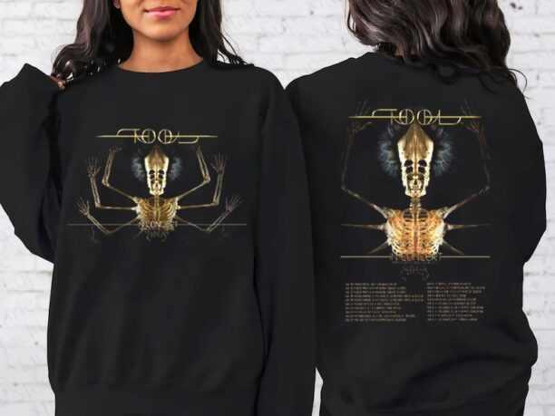 2024 Tool In Concert Unisex Shirt, Tool Band Fan Gift Shirt, Rock Band Tool 2024 Tour Shirt, Sweatshirt, Hoodie all size