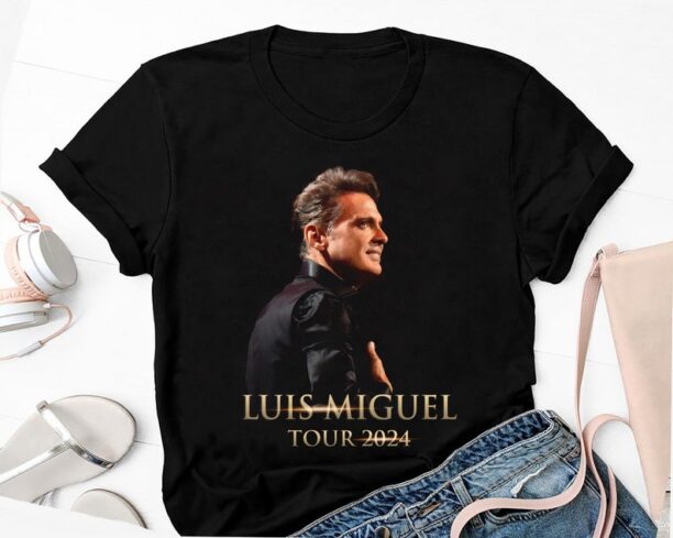 Luis Miguel Tour 2024 Shirt, Luis Miguel Concert Merch, Luis Miguel Fan Gift Shirt, 90s Luis Miguel Shirt