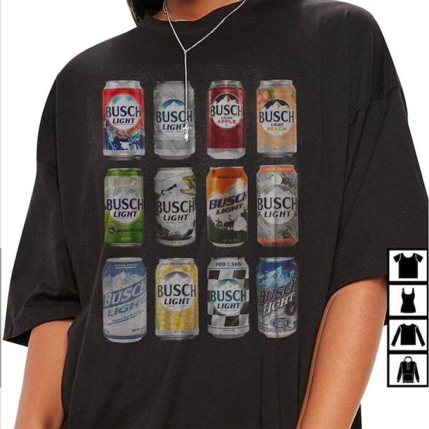 Busch Light and All the Limited Edition Cans Shirt, Sweatshirt, Hoodie, Trendy Shirt, Busch Light Shirt