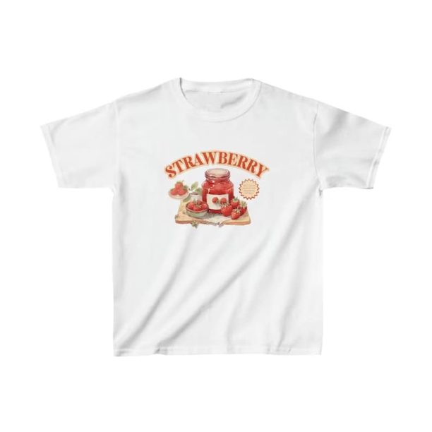 Baby Tee Strawberry Vintage Graphic Baby Tee Vintage Shirt Coquette Baby Tee Y2k Shirt Vintage Graphic Tee Strawberry