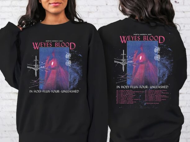 Weyes Blood In Holy Flux Tour North American 2023 Shirt, Weyes Blood Fan Tee 2023 Concert Shirt, Sweatshirt