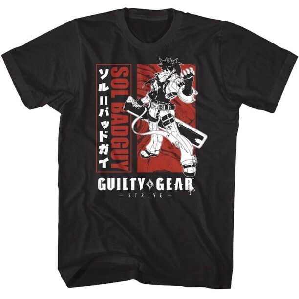 Guilty Gear T-Shirt Strive Sol Badguy GGST