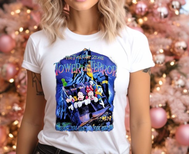 Retro Mickey And Friends Tower Of Terror Shirt, Mickey And Friends Shirt, Disneyworld Shirts, Disney Shirt