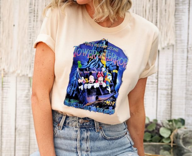 Retro Mickey And Friends Tower Of Terror Shirt, Mickey And Friends Shirt, Disneyworld Shirts, Disney Shirt