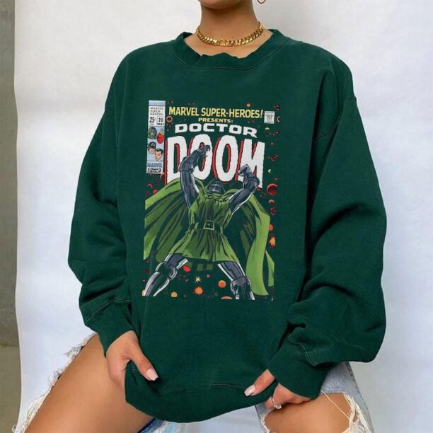 Mf doom comic shirt, Villain, Mf Doom retro shirt, mf doom all capp Gift for fans