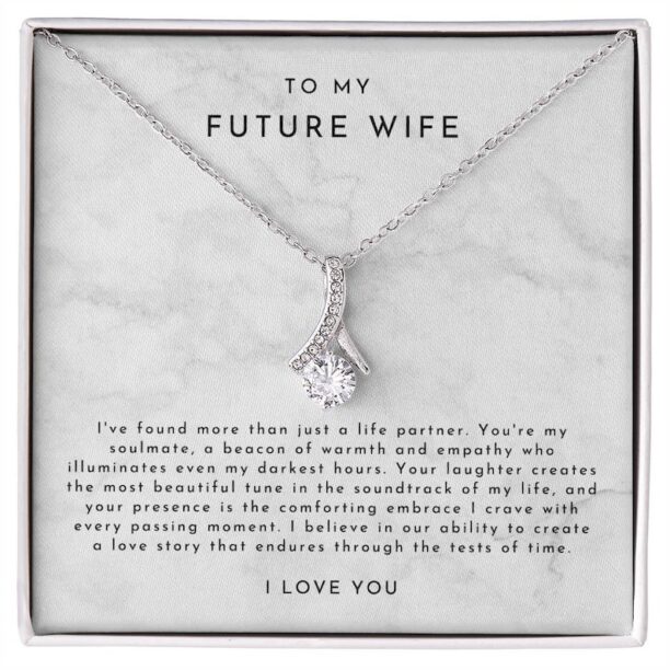 Gift For Future Wife, Future Wife Necklace, Future Wife Birthday Gift, Future Wife Christmas Gift