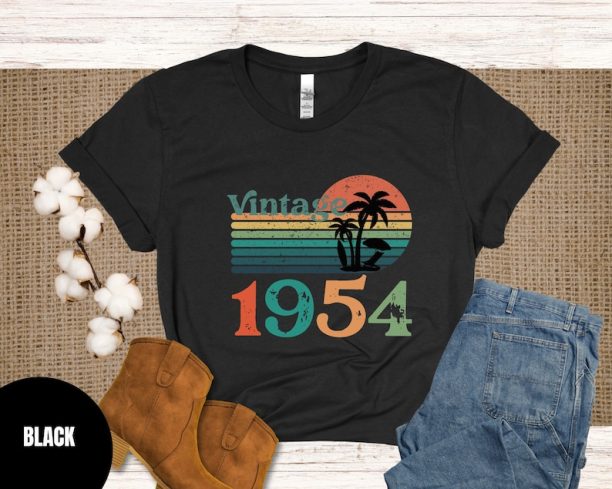 70th Birthday Shirt, 70th birthday gift, 1954 birthday shirt, birthday gifts for 70th, Mom birthday gift