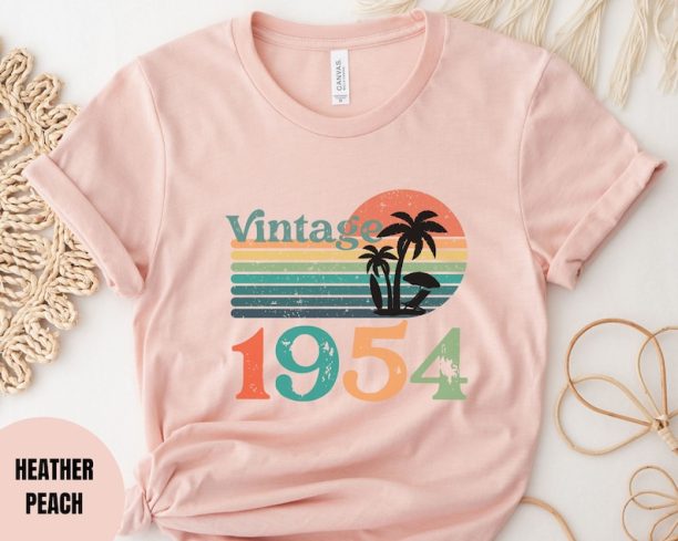 70th Birthday Shirt, 70th birthday gift, 1954 birthday shirt, birthday gifts for 70th, Mom birthday gift