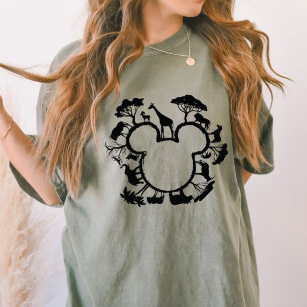 Comfort Colors® Disney Hakuna Matata Tee, Disney Animal Kingdom Safari Shirt, Disney Silhouette Shirt, Disney Safari Tee