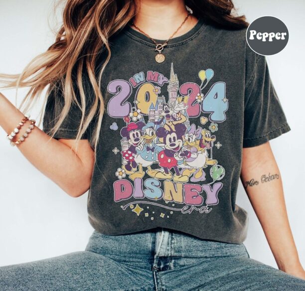 In My Disney Era Shirt, First Disney Trip 2024 Shirt, Disneyland Vacation Tee, Disneyworld 2024 Family Shirt