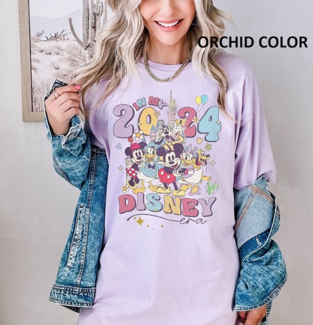 In My Disney Era Shirt, First Disney Trip 2024 Shirt, Disneyland Vacation Tee, Disneyworld 2024 Family Shirt